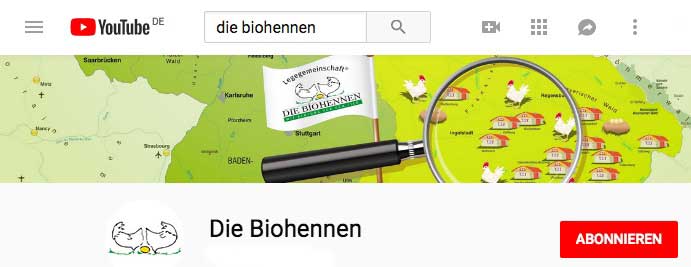 Die Biohennen YouTube Die Biohennen YouTube